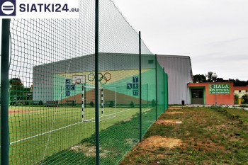 Siatki Polkowice - Zabezpieczenie boiska w ogrodzie domowym siatką na łapacz piłek dla terenów Polkowic